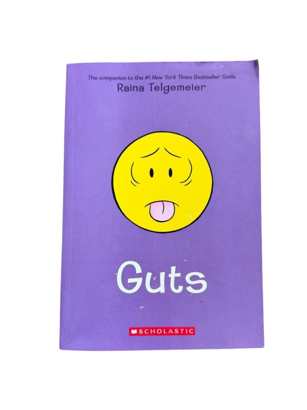 'Guts' Juvenile Fiction Graphic Novel, Author: Raina Telgemeier-211 Pages-GUC
